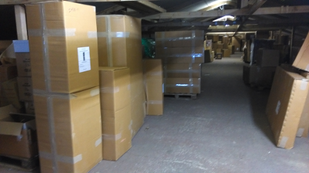 Racking storage